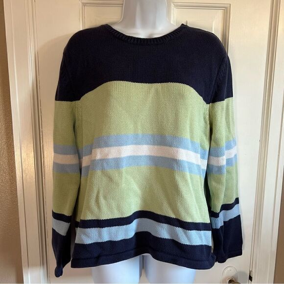 Croft & Barrow color block sweater - Picture 1 of 7